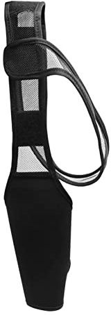 Ellenbogenbandage für Hunde, Schmerzlinderung, Kniebandage für Hunde, Atmungsaktives Neopren, Verstellbar, Bequem für Verwundet für Haustiere (L)