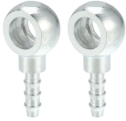 QUARKZMAN 2 Stück Hohlschraube 10mm ID Brems-Hohlschraube Motorrad Bremse Banjo Hohlschrauben