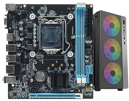 LGA 1150 Gaming Moderkort, 4 USB2.0, DDR3 1600MHz, M.2 NVMe NGFF, SATA3.0 6Gb per S, PCIe X16, RJ45 100Mbps LAN, HDMI, Micro ATX Moderkort för Core I3 I5 I7, för Core I3 V3 Xeon