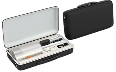 Rokeblau Water-Proof Portable Hard EVA Case for XGIMI MOGO 3 Pro and Powerbase Stand, Shock-Proof