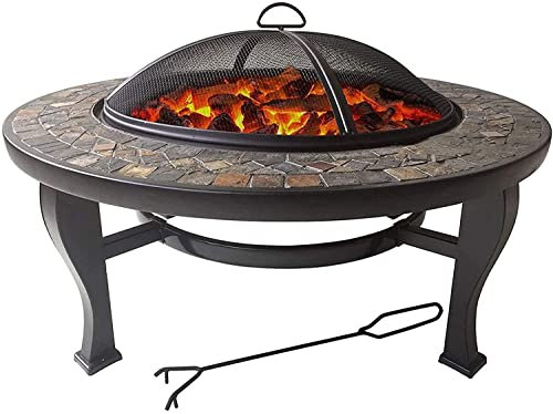 JFNHUTL Barbecue Grill Extérieur Foyers Extérieurs Brasero Extérieur, Barbecue Villa Jardin Grill, Poêle À Griller Multifonctionnel CharIndoor Table Barbecue Maison Table Brasero