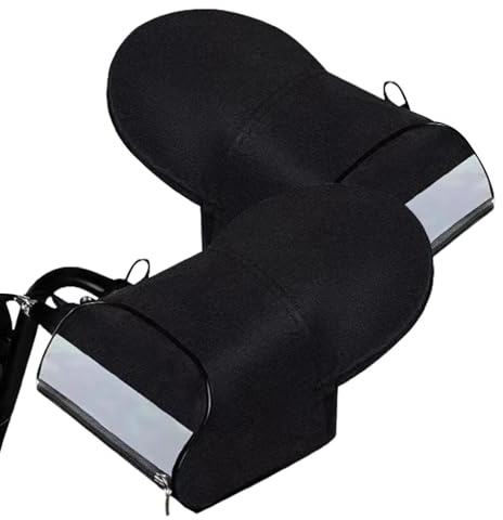 Bcycle Lenkergriffhandschuhe, Handmuffs, winddicht und wasserdicht, für Motorrad, Fahrrad, Roller, ATV (32 x 16 x 16 cm)