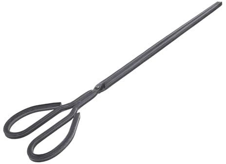 jojofuny Kaminholzzange Verlängertes Und Verdicktes Design Feuerzange Robuste Scherenzange Für Offenes Feuer Grill Und Festklemmen Von Müll