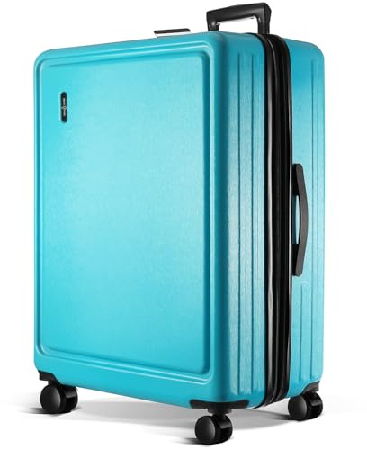 TRAVELARIM Luggage Sets 2 Piece, 24 Inch Suitcase and 28 Inch Luggage with Spinner Wheels, Durable Hard Shell Suitcase Set, Expandable Travel Suitcases with Wheels, Teal