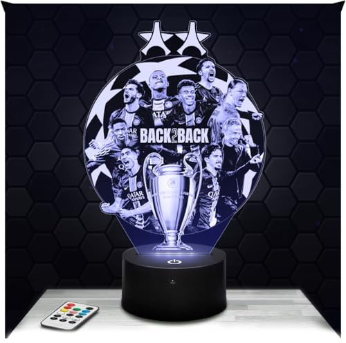 Lampephoto.fr Veilleuse Tactile Champions League Joueur de Foot Football Décoration Idée Cadeau Homme Femme Objet Veilleuse Adulte Déco Chambre. Idee Cadeau Noel Homme Femme Original TOP