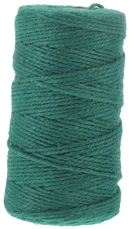 SHINEOFI Hemp Rope Twine String for Crafts Natural Jute Braided Rope for Garden Use Heavy Duty Outdoor Twine for Climbing Plants for Gardening String and Plant Ties
