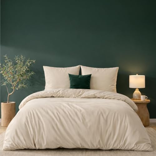 Twinzen - Housse de Couette 240x260 + 2 Taies Oreiller 65x65cm