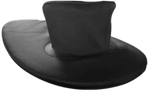 MOKKHNB Gonna Paraspruzzi per Kayak in Neoprene Sbr Nero Cinghie Elastiche e Maniglia, per Canoa e Kayak, Adattamento Sicuro e Resistente