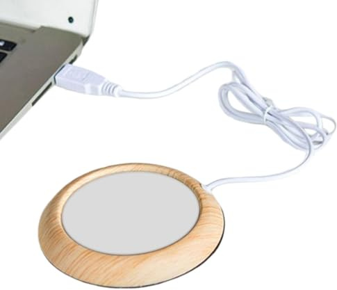 Värmare För Kaffe USB-driven Bärbar Värmplatta | Mugg Och Kaffe Värmare För Skrivbord För Te, Drycker, , Kontor, Resa, Student, Lägenhet, Födelsedagar Och Jul