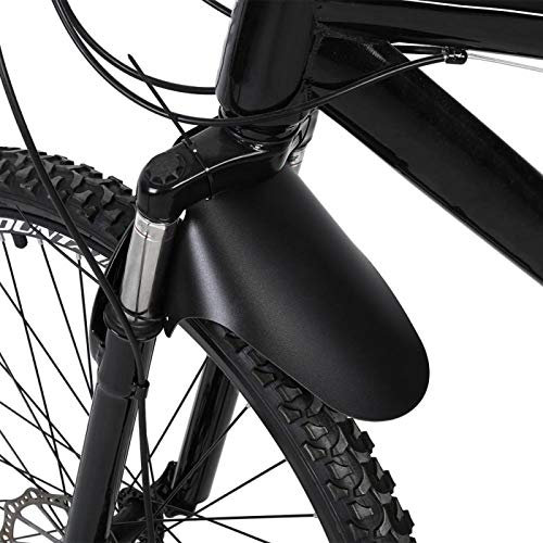 Dilwe Fahrrad-Schutzbleche Set, vorne hinten Kotflügel kompatible Kotflügel Set für Mountainbike | Trekking | | BMX | | Schützt vor Schlamm und Schmutz | 26,5 x 22