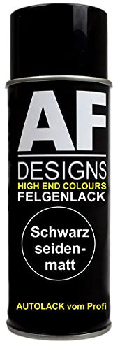 Alex Flittner Designs Felgenlack schwarz seidenmatt Lackspray Felgenspray Lack Matter Lack Spray