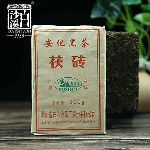 Anhua Baishaxi Té Oscuro con Flor Dorada Té Oscuro Fu Brick 300g