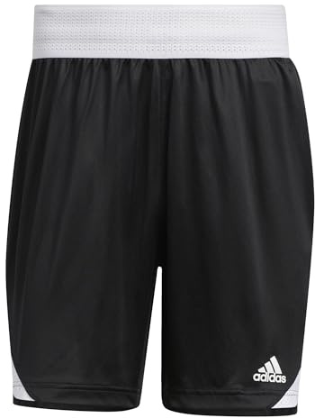 adidas För Män Icon Squad Shorts, Black/White, L