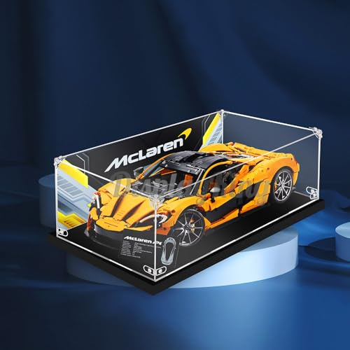 Acryl-Vitrine mit Schraube für McLaren P1 42172 (Model-Set ist Nicht im Lieferumfang enthalten) (mit Hintergrund)