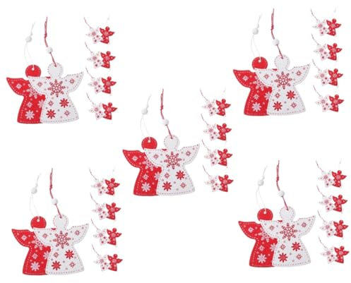 SEWACC 100stücke Weihnachtsbaum Dekoration Hängende Christbaum- Für Weihnachtsfeiern Und Festliche Anlässe Für Tür Und Garten Deko