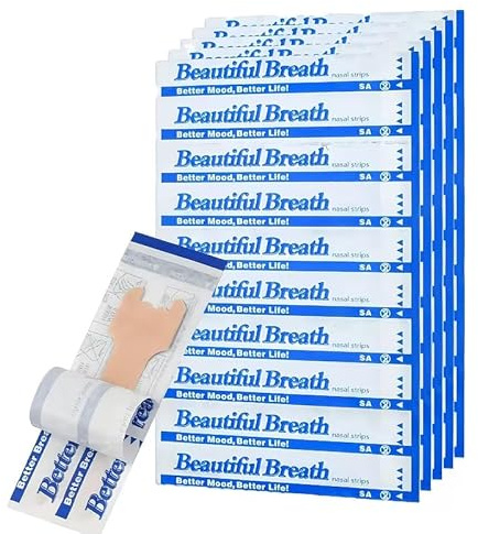 WRAZZLE Nasal Strips Large Size 30 Pack | Nose Breathing Strips | Anti Snoring Support | Drug Free Breathing Aid for Sleeping and Congestion Relief