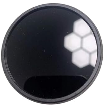 Glass Filter Lens, 365nm Band Pass ZWB2 IR Cut Filter Glass 25-105mm Diameter With Frame Pack Of 2(46mm)