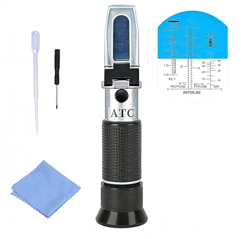 4 in 1 Refractometer Coolant Antifreeze Tester for Car Urea