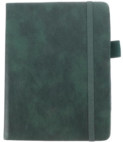 ROMISBABA Kleines Adressbuch aus Pu Leder mit Telefonregister und Leichtem Organizer für Adressen für Zuhause und Büro zur Übersichtlichen Speicherung von Telefonnummern