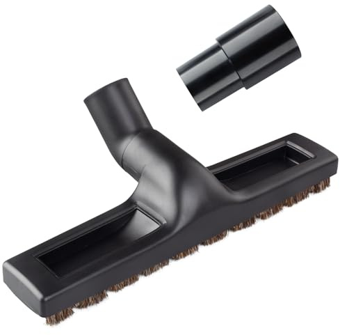 RJMom Universal Vacuum Floor Brush Attachments for Shark Vacuum Brush 12 inch - Vacuum Attachments and Brushes for Shark Rainbow Shop vac and Miele and Dyson Vacuum(12 Inch with Wheels,360°)