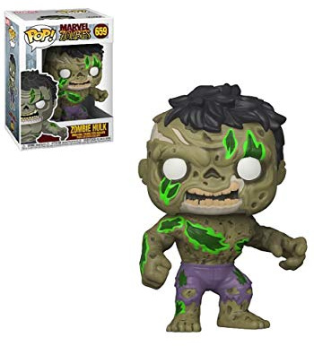 Funko Pop! Marvel Zombies-Hulk - Figura de Vinilo Coleccionable - Idea de Regalo- Mercancia Oficial - Juguetes para Niños y Adultos - Comic Books Fans - Muñeco para Coleccionistas y Exposición