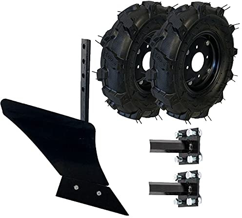SAKAWA Kit Vertedera Motoazada Ruedas Neumáticas 400 x 8