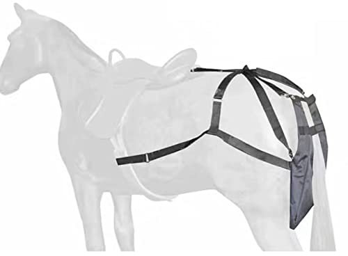 Pony Equine Horse Manure Poop Bag, Easy Cleaning Waterproof Equine Manure Bags, for Trailer, City Scenic Area, Equestrian Show (Size : S)