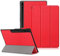 DINGGUAGUA Coque pour Samsung Galaxy Tab S9 S10 Ultra 14.6 2024 (SM-X910/X916B/X918U) en s8 étui Mince Multi-Angles de étui Folio avec Fonction Veille/réveil Automatique Case,Rouge
