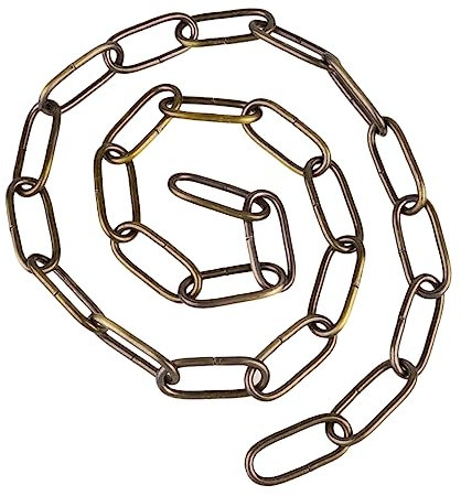 DOITOOL 1m Lange Gliederkette Aus Eisen Stabile Dicke Hängekette Vielseitige Lampenkette Beleuchtungszubehör Bronze