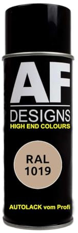 RAL1019 Grey Beige Spray Can Dull Matt Paint Spray Can DIY Car Paint