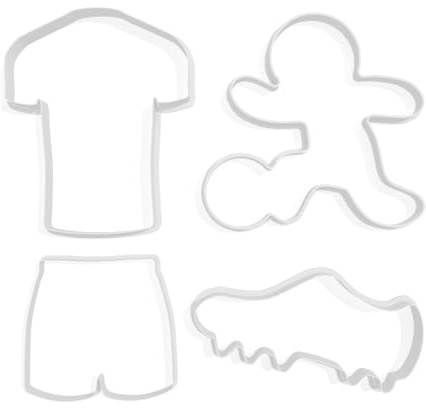 Football/Soccer Cookie Cutter Pack