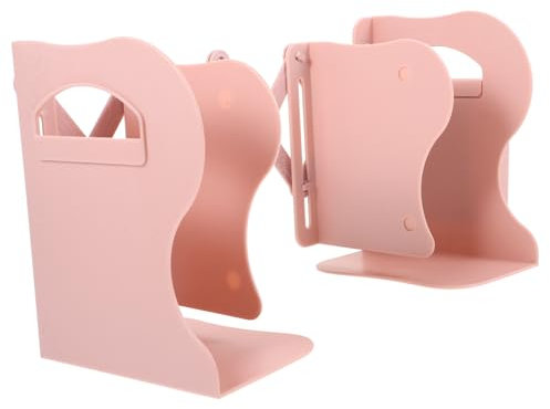 CIYODO Verstellbare Buchstütze Aus Silikon Buchhalter Zeitschriftenablage-Organizer Für Büro Zuhause Klassenzimmer
