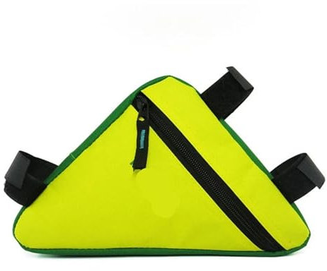SOYUVAVB Fahrrad Rahmentasche Dreieck Fahrrad Tasche Radfahren Vorderrohr Rahmen Tasche Mountainbike Tasche Halter wasserdichte Sattel Tasche Fahrrad Zubehör Für Montainbikes, Rennrad(Yellow)
