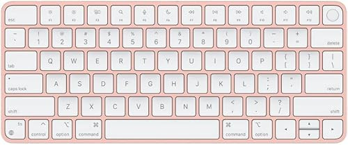 Apple Magic Keyboard mit Touch ID (QWERTZ Deutsch) Rosé (Generalüberholt)