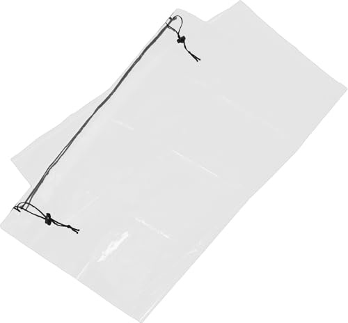 jojofuny Transparenter PE Pflanzenschutzbeutel 80X100cm Frostschutzbeutel für Winter Pflanzen Wiederverwendbare Frostschutzhülle für Freiland Langlebige Gewächshausfolie für Gartenschutz