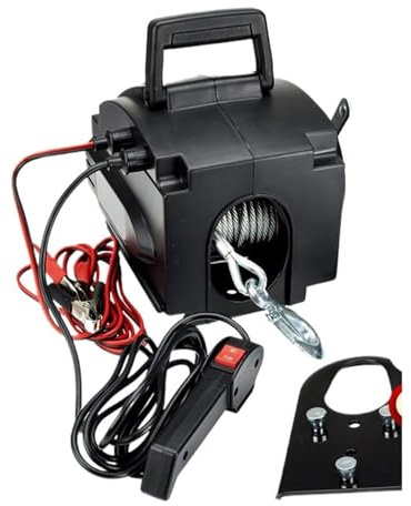 SMTYXS Cabrestante Eléctrico Marino Portátil For Tractor con Remolque De Arrastre Rendimiento Potente