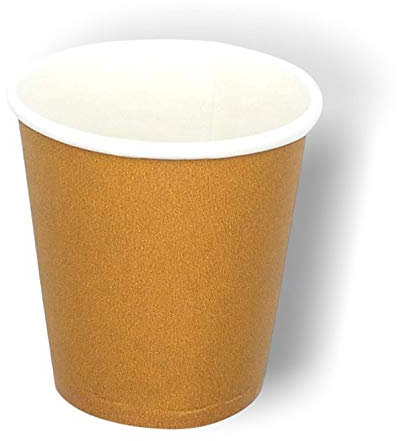 Cocobanana Vasos de Papel 75ml - Contenedores de Bebidas Desechables y Reciclables - Cartón Alimentario Sin Gusto ni Olor - Pequeño para Café Caliente y Frío, Té, Espresso - [Habana], [1600]