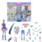 Barbie Color Reveal, muñeca que revela sus colores con agua, 25 Sorpresas, incluye ropa y accesorios de juguete (Mattel HBT74)