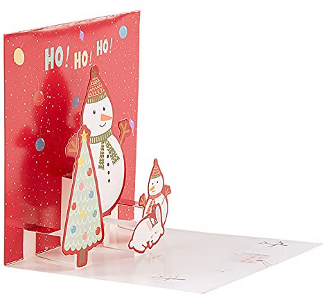 6 Stück Grußkarten Weihnachten Faltkarte Dankeskarte für Hochzeit, Brautparty, Business und Jahrestag