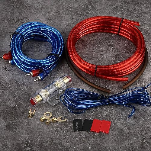 Auto-Audio-Subwoofer-Verstärker-Lautsprecher-Installationskabel-Set mit Sicherung für Fahrzeuge