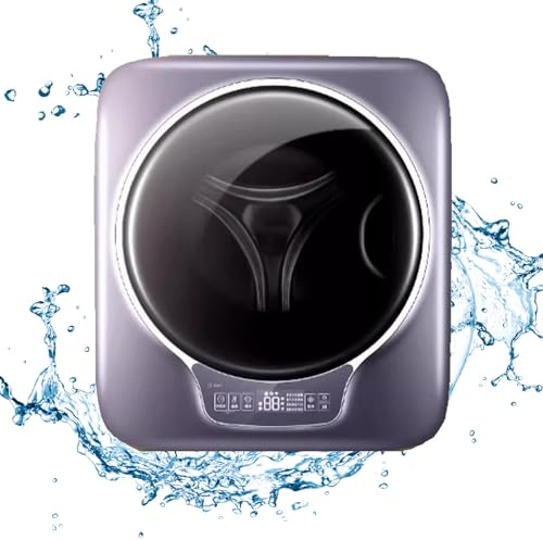 JJENXYYDS Lavatrice Completamente Automatica, Mini Lavatrice elettrica a Parete con Tamburo, Lavatrice Completamente Automatica a Parete da 3 kg, Macchina, Mini lavatrici per Bagno e Cucina