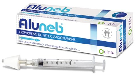 Aluneb Dispositivo de Nebulización Nasal 1U, para usuarios, perfecto para uso diario, con Ref. 1904119