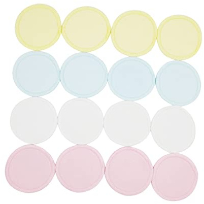 OSOLADY 8Stücke Teiliges aus Wiederverwendbaren Make Up Entferner Pads aus Reiner Baumwolle Sanfte Reinigungstücher für Gesicht und Augen Netztasche für Empfindliche Haut