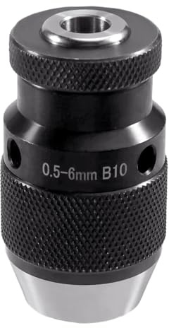 Osmond Portabrocas Automático B10 de 0,5 A 6 mm con Autoapriete y Soporte para Herramientas.