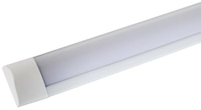 SILAMP - Regleta LED, 90 cm, 24 W, blanco cálido, 2300 K, 3500 K, color blanco