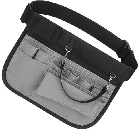 Yardenfun Multipurpose Waist Apron with Pockets for Women Utility Belt Pouch for Nurses Garden and Construction Tools Comfortable Wear with Large Storage Compartments