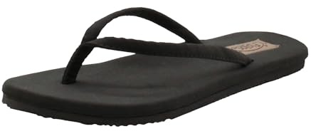 Flojos Womens Fiesta Sandal, Charcoal/Charcoal, 8 M US