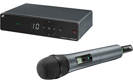 Sennheiser XSW 1-835 (E-Band: 821-832 / 863-865 MHz) - Sistema Microfonico Professionale Wireless, per live, canto e presentazioni
