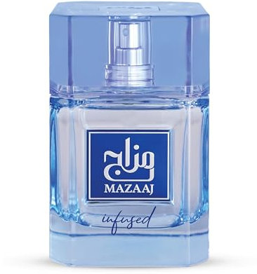 Zimaya Mazaaj - Eau de Parfum infuso da uomo, 100 ml