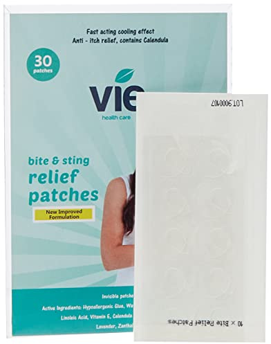 VIE Patch-Amazing Bite and Sting Anti-Itch Relief Invisible Patches Totally Natural Ingredients